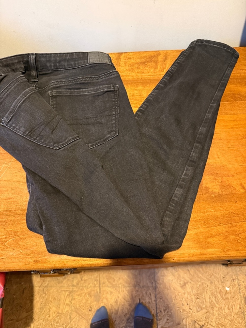 American Eagle Outfitters Women’s Skinny Jeans - Washed Black